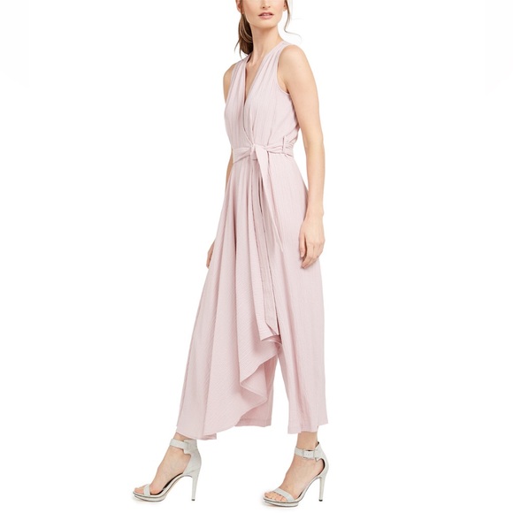 Calvin Klein Pants - NWT Calvin Klein Gauze Mock Wrap Jumpsuit, 4